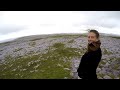 Wanderung : Auf den Dobhach Bhrainin den Westgipfel des Gleniagh Mountain -  Burren, Black Head