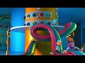 Meekah & Blippi's Rainbow Slide at the Playground | Educational Videos for Kids | Blippi Wonders