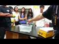 AP Chemistry - Hot can contracts when put in ice water!