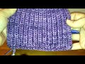 Brioche Stitch - Left Handed - English Style