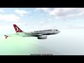 TURKISH AIRLINES - A319 - ECONOMY CLASS REVIEW - ROBLOX