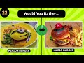 Would You Rather? Food Edition 🍔🍕 Snacks & Junk Food | Tutor Christabel