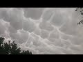 Mammatus Clouds Omaha, NE 6/16/17