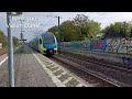 Züge Schnelle Durchfahrten Bahnhof Bad Oeynhausen 4 - Fast trains Station Bad  Oeynhausen 4