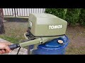 TOMOS 18 2T Start Up - Made in Yugoslavia Outboard
