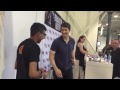 Showing Brandon Routh (the Atom) Rubik's Cube Magic at Heroes and Villains Fest