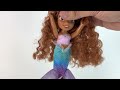 The Little Mermaid: Jakks Pacific petite Ariel, Eric, Triton and sisters dolls Review