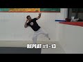 26-minute Kicking Solo Workout (with pool noodle)