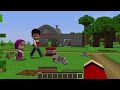Gummy Bear.EXE , MASHA and The BEAR vs Paw Patrol House jj and mikey challenge in Minecraft - Maizen