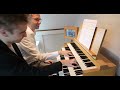 Gert van Hoef & Paul Fey play 'The Power of Your Love' on Pipe Organ! - Paul Fey Organist