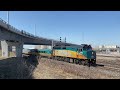 Dorval: The BEST Railfanning Action in Montreal! Parallel Freight and Passenger Mainlines!