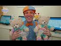 Blippi Visits Build a Bear Workshop! Educational Videos for Kids