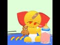 baby emoji cat house is on fire! baby emoji cat is alone