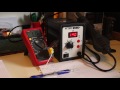 How-to calibrate a modified 858D Rework Station