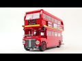 Lego Creator 10258 London Bus - Lego Speed Build