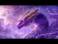 Dragon healing meditation - Purple dragon attracts luck - Divine protection - Heals injuries