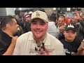 Andy Ruiz reacts to Gervonta's KO of Frank Martin