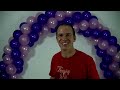 how to make balloon arch WITHOUT STAND