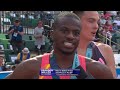 Bryce Hoppel THUNDERS down the stretch for 800m Trials record, Paris spot | NBC Sports