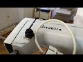 Oiling a very nice old (43 years old) cugir veronica manual sewing machine