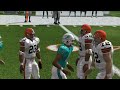 The SIRE0329 Pro Football League AFC Championship game: 87 Browns at 72 Dolphins