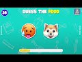 Guess the Food by only 2 Emojis! | Food and Drink Quiz