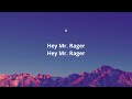 Mr  Rager - Kid Cudi (Lyrics)