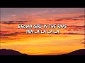 Boney M. - Brown Girl in the Ring (lyrics video)