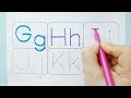 유아와 아이들을 위한 점선 따라 대문자 소문자 알파벳 쓰기 모음 | ABCD 알파벳 쓰기 | alphabet song | A to Z | English for kids