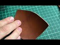 Making a Zip Wallet from Crocodile leather by #wildleathercraft. Reboot. Free pattern PDF.