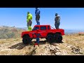 GTA 5 Water Ragdolls Spiderman vs Red Hulk vs Blue Hulk vs Green Hulk Jumps Fails (Funny Moments)