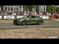 NEW Bentley Continental GT Speed Spins at the @ FOS Goodwood Hillclimb