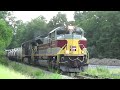 NS 1074 Lackawanna Heritage Unit Leading NS 191 on NS Augusta District 7/31/24