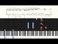 Suzume no Tojimari OST - KANATA HALUKA - Hard Piano Tutorial + Sheets / RADWIMPS [Piano Arrangement]