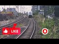 Ausfahrt ICE Köln Messe/Deutz Tief ICE Velaro D Richtung München Hbf (hinten offene Bugklappe)