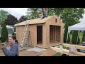 Time-Lapse Shed Construction: 12x20 Without Plans - Part 1