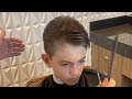 How to cut children's hair with scissors