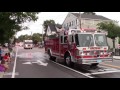 Walpole, MA 2016 Night Before the Fourth Fire Truck Parade