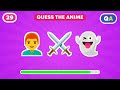 GUESS THE ANIME BY EMOJI 😜 | Anime Emoji Quiz