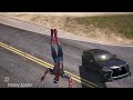 GTA 5-iron Spiderman jump from highest building crazy fail moments ragdoll | Euphoria Physics#gta5