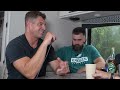 Jason Kelce & Brent Celek Talk Eagles Outlook, Kelce's TV Career & Tips for Retirement