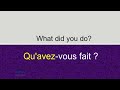 IMPORTANT  FRENCH Sentences, Phrases and Words Pronunciations You Must Know | Learn French