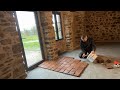 Totally Magnificent Traditional Stone Room Restoration and Using Reclaimed Tomette Tiles