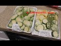 Brussels Sprouts Zucchini Yellow SQUASH first TIME EATING them REVIEW