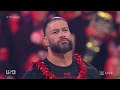Roman Reigns Entrance on Raw is XXX: WWE Raw, Jan. 23, 2023