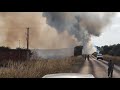 Larkhill straw lorry fire, Salisbury Plain by Fargo Ammo Compound Aug 06 2018