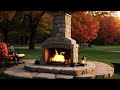 Cozy Fireplace with Nature and Crackling Sounds Good for Relaxing, Sleep | Pink and Brown Noise