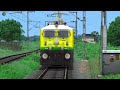 THREE TRAIN CROSSING AT SAME TRACK | BUMPY RAILROAD | Train Simulator | Railworks 3 | NTG GAMING