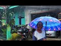 Heavy rainfall in beautiful indonesian rural||very strong and heavy||3 hours rain video