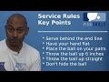 Service Rules | PingSkills | Table Tennis